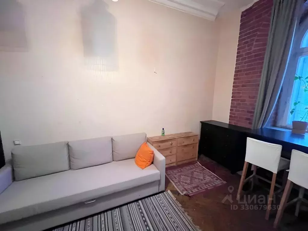 Комната Москва Гоголевский бул., 23 (17.0 м) - Фото 1
