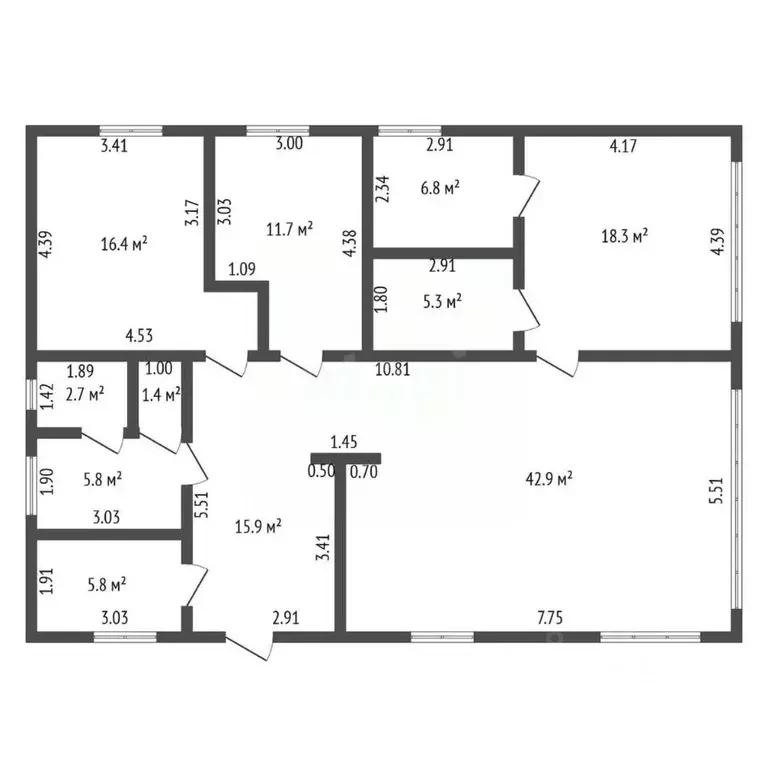 Дом в Ленинградская область, Ломоносовский район, Оржицкое с/пос, д. ... - Фото 2