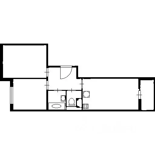 2-к кв. Ленинградская область, Мурино Всеволожский район, просп. ... - Фото 2