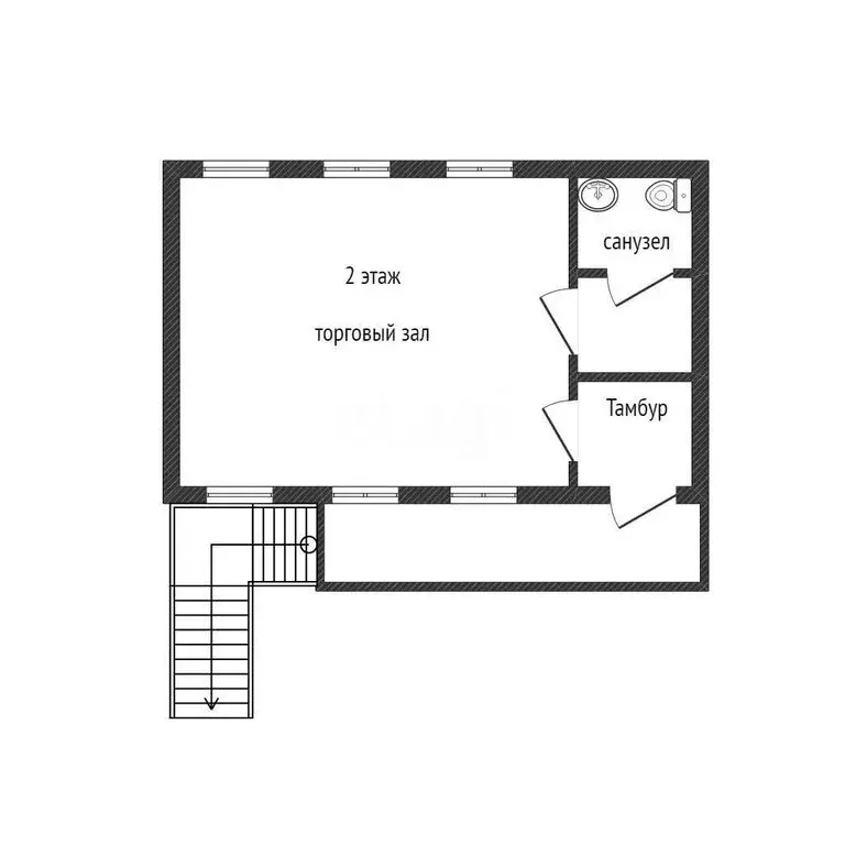 Помещение свободного назначения (686.5 м) - Фото 1