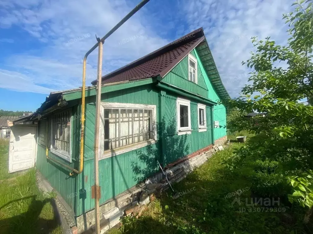 Дом в Ленинградская область, Кировский район, пос. Мга ул. Шмидта, 19 ... - Фото 1