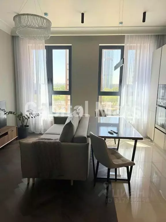 2-к кв. Москва Шелепихинская наб., 40к3 (49.4 м) - Фото 1