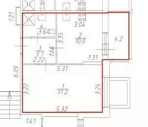 1-к. квартира, 35 м, 1/9 эт. - Фото 0