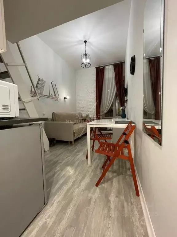 Студия Санкт-Петербург пер. Джамбула, 16/25 (18.0 м) - Фото 2