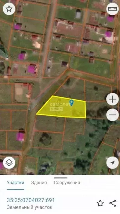 Участок в Вологодская область, д. Мальгино (Подлесный сельсовет) ул. ... - Фото 2