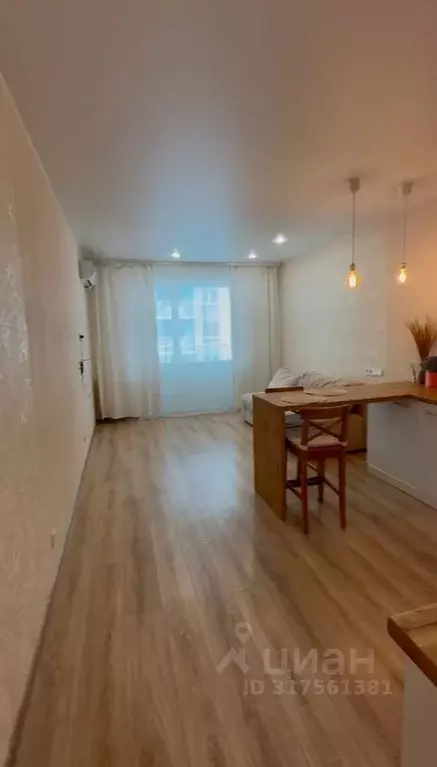 Студия Краснодарский край, Краснодар ул. Автолюбителей, 1Дк1 (30.0 м) - Фото 1