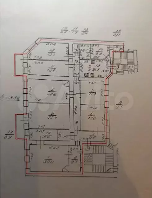 Комната 19 м в 6-к., 3/5 эт. - Фото 1