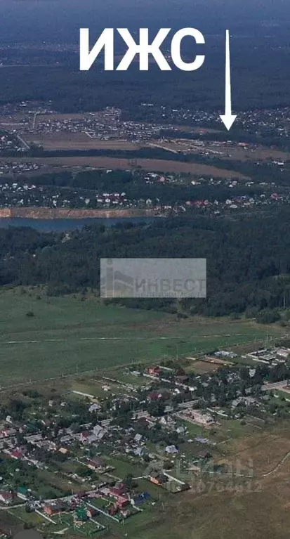 Участок в Московская область, Чехов городской округ, д. Поповка, Южный ... - Фото 0