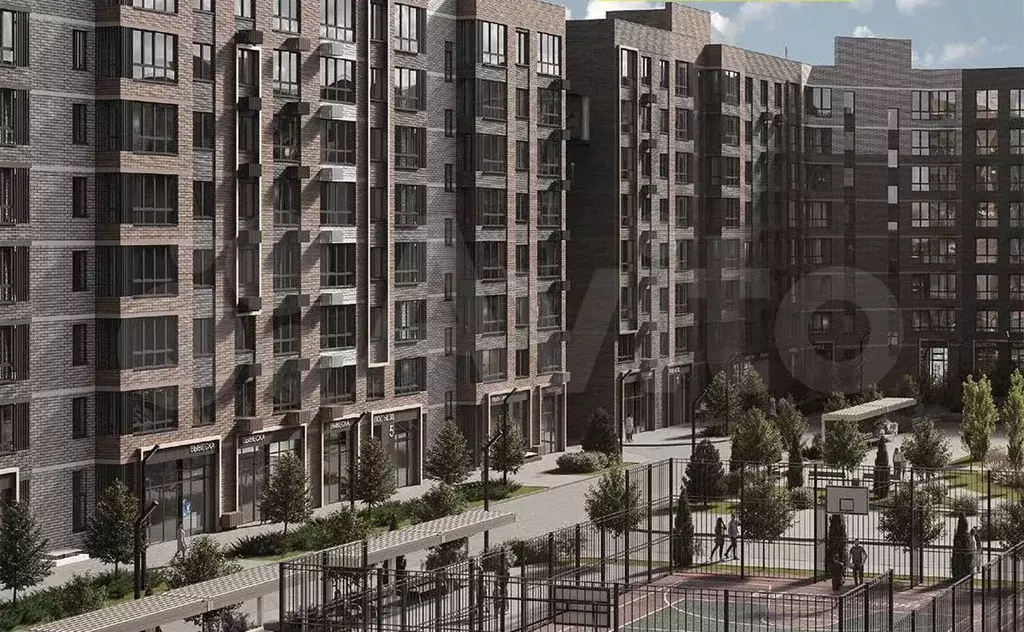 1-к. квартира, 42,1 м, 3/8 эт. - Фото 0