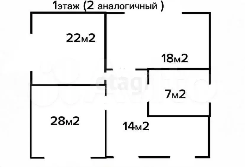 Дом 180 м на участке 2 сот. - Фото 0