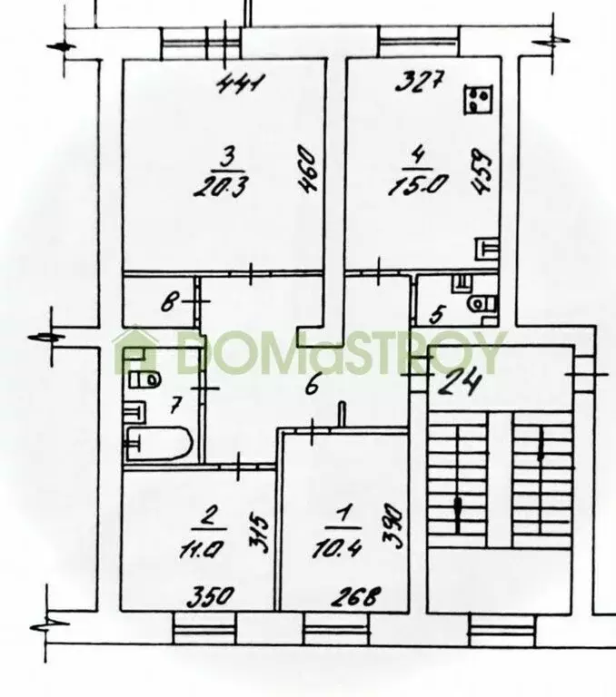 3-комнатная квартира: Новосибирск, улица Щетинкина, 34 (79.8 м) - Фото 0