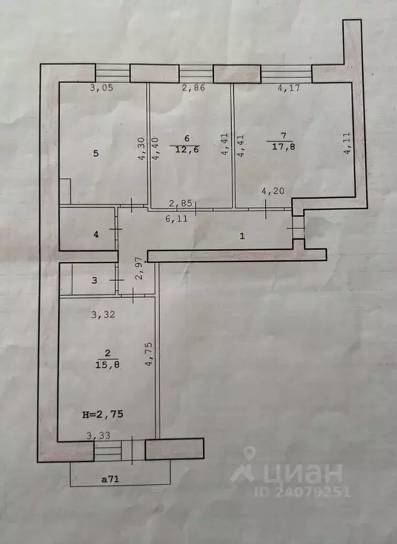 3-к кв. Волгоградская область, Волгоград Жилгородок мкр, ул. ... - Фото 0