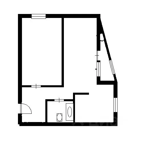 2-к кв. Башкортостан, Уфа ул. Заки Валиди, 66 (53.3 м) - Фото 2