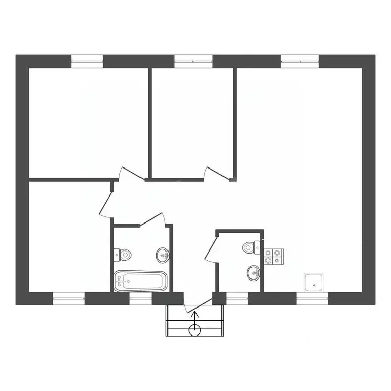 Дом в Челябинская область, Миасс Верхняя ул., 12 (90 м) - Фото 2