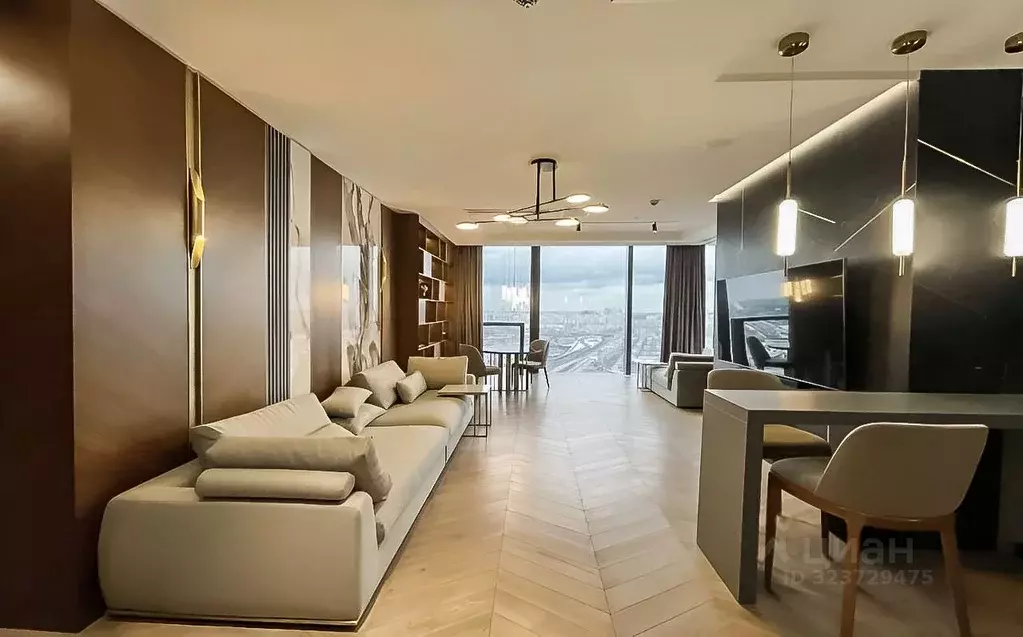 2-к кв. Москва 1-й Красногвардейский проезд, 22с2 (83.0 м) - Фото 2