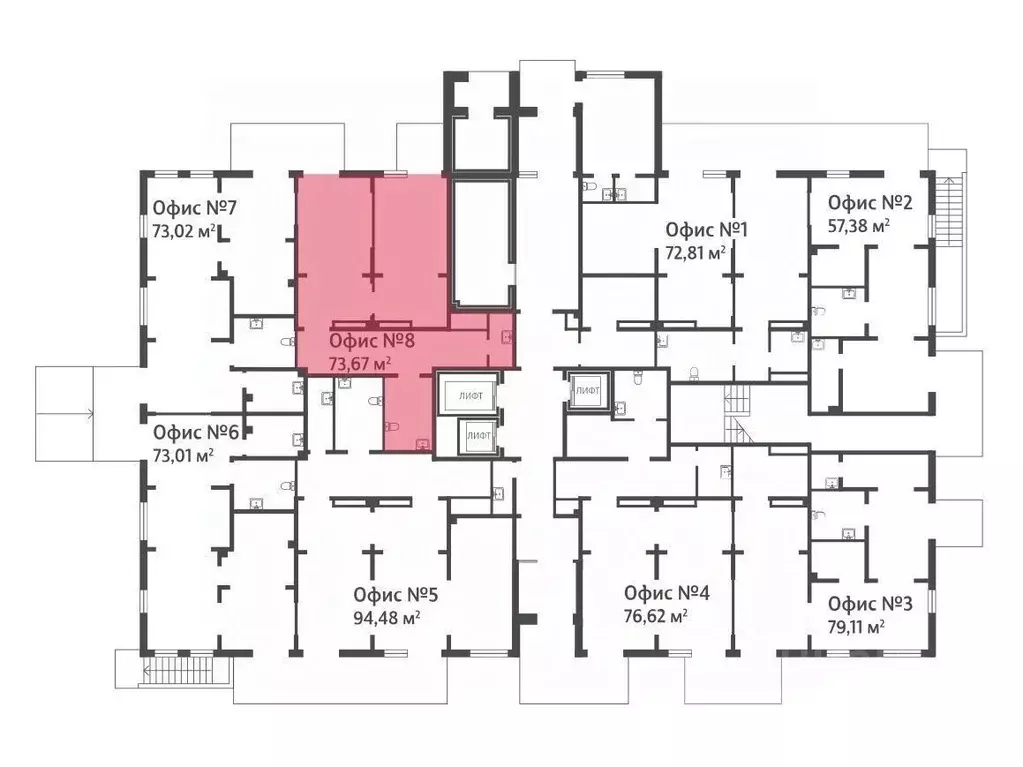 Помещение свободного назначения в Санкт-Петербург ул. Маршала ... - Фото 1