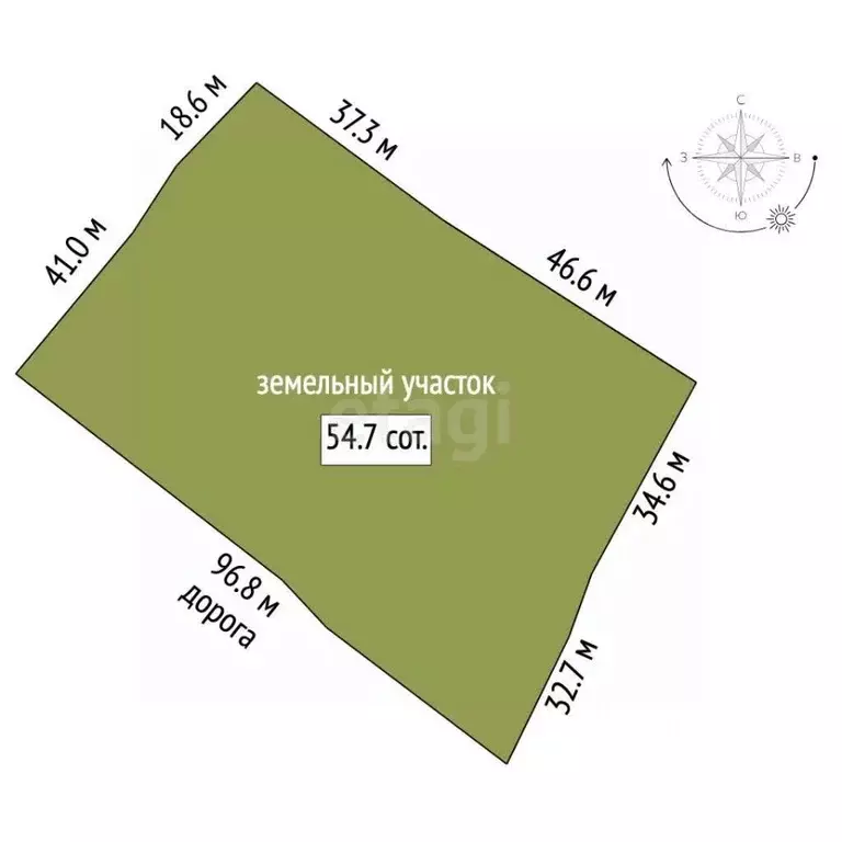 Участок в Нижегородская область, Навашино ул. Шверника, 14А/4 (5.4 ... - Фото 2