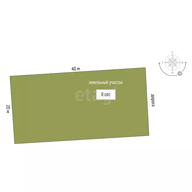 Участок в Башкортостан, Стерлитамакский район, Казадаевский сельсовет, ... - Фото 2