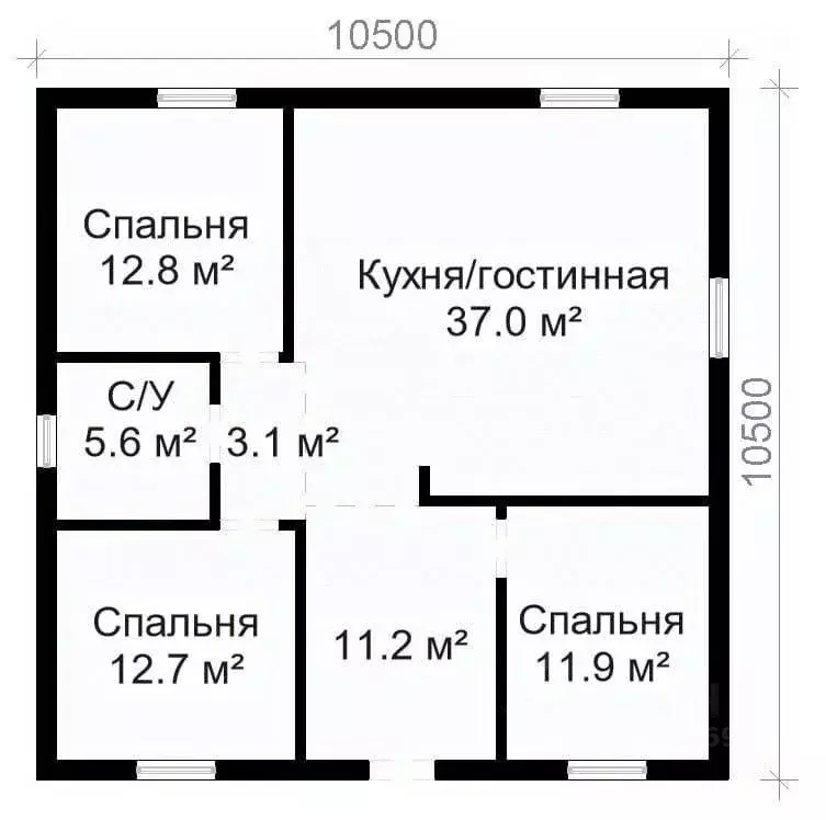 Дом в Нижегородская область, Нижний Новгород д. Подвалиха, ул. ... - Фото 2