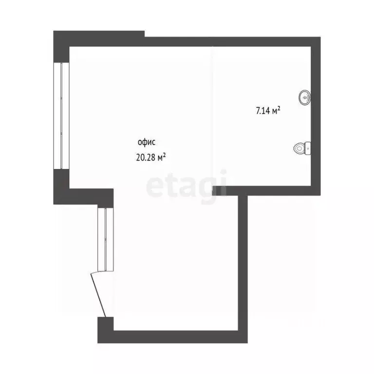 Помещение свободного назначения в Тюменская область, Тюмень ул. ... - Фото 2