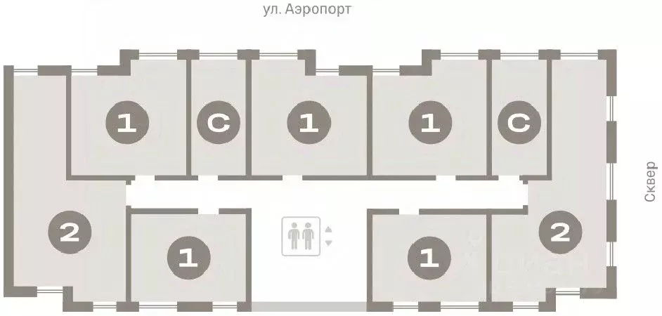 1-к кв. Новосибирская область, Новосибирск ул. Аэропорт, 88 (40.87 м) - Фото 1