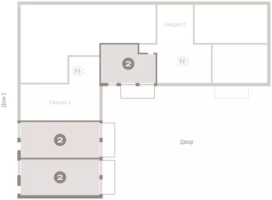 2-комнатная квартира: Тюмень, жилой комплекс Республики 205 (110.06 м) - Фото 2