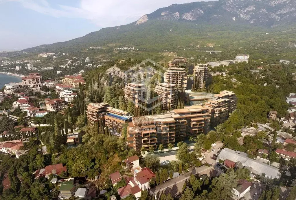 2-к кв. Крым, Ялта муниципальный округ, Гурзуф пгт ул. Геологов, 7к3 ... - Фото 1