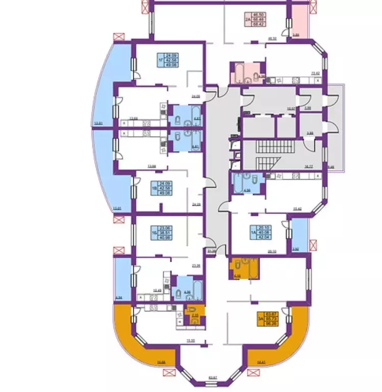 3-к кв. Владимирская область, Владимир ул. Мира, 5В (95.84 м) - Фото 1