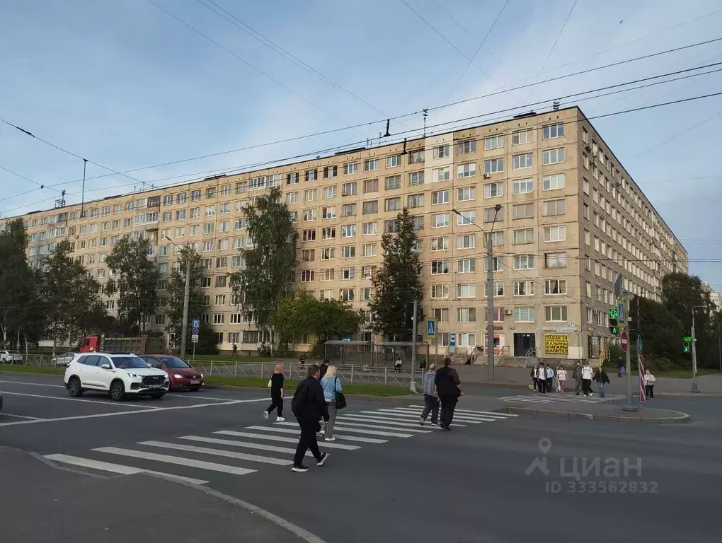 2-к кв. Санкт-Петербург просп. Художников, 27К1 (44.46 м) - Фото 1