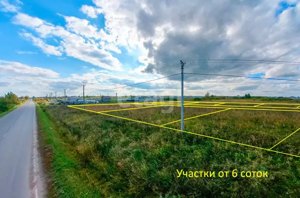 Участок в Тюменская область, Тюменский район, Собственников ... - Фото 0