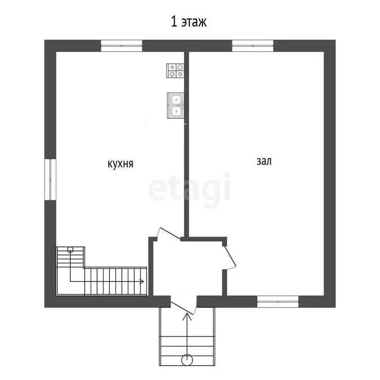 Дом в Копейск, Свердловская улица (83.7 м) - Фото 2