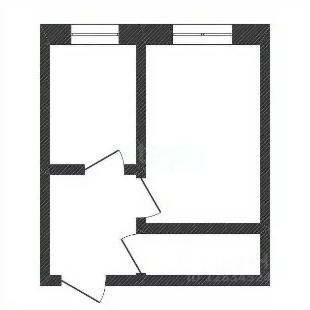 1-к кв. Нижегородская область, Нижний Новгород Светлогорский пер., 1 ... - Фото 2