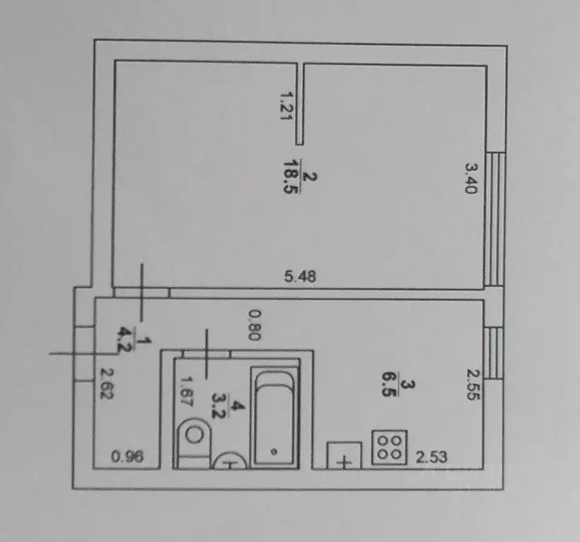 1-к кв. Саратовская область, Вольск муниципальное образование, Клены ... - Фото 2