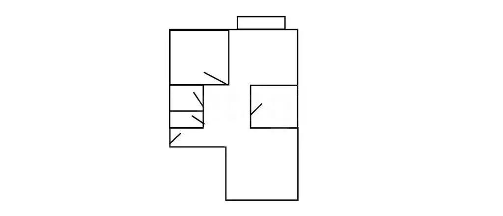 2-комнатная квартира: Бородинский, улица Пушкина, 11 (45 м) - Фото 1