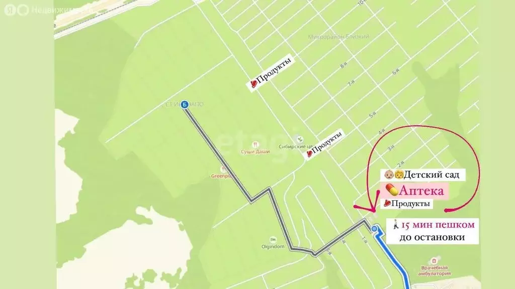 Участок в Каменский сельсовет, СНТ Иня-НАПО (10 м) - Фото 2