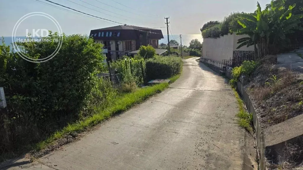 Участок в Краснодарский край, Сочи пос. Вардане, пер. Огородный, 24 ... - Фото 2