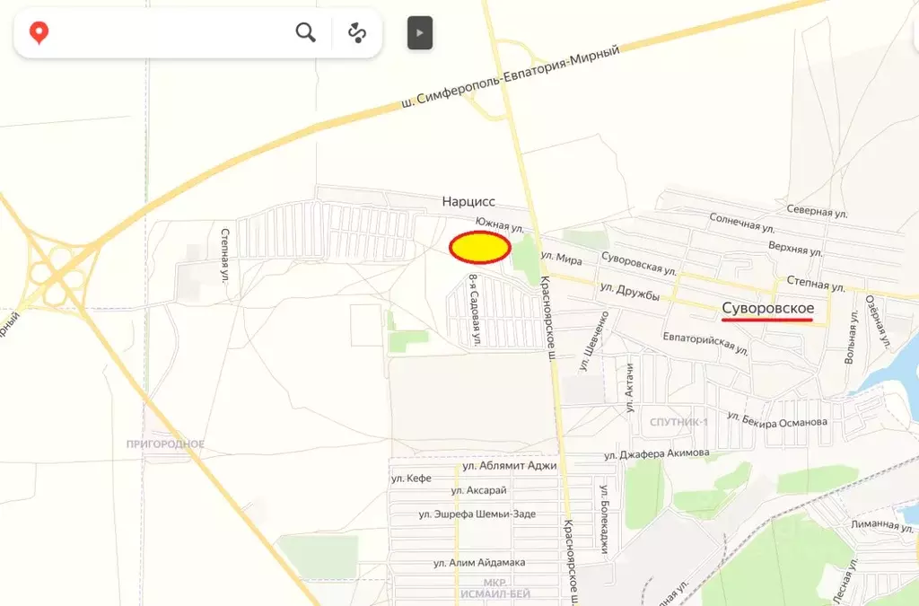 Участок в Крым, Сакский район, Суворовское с/пос  (8.0 сот.) - Фото 2