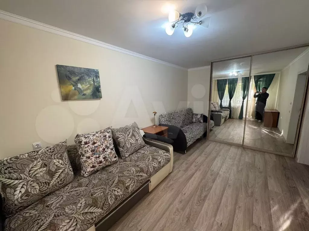 1-к. квартира, 37 м, 1/9 эт. - Фото 1