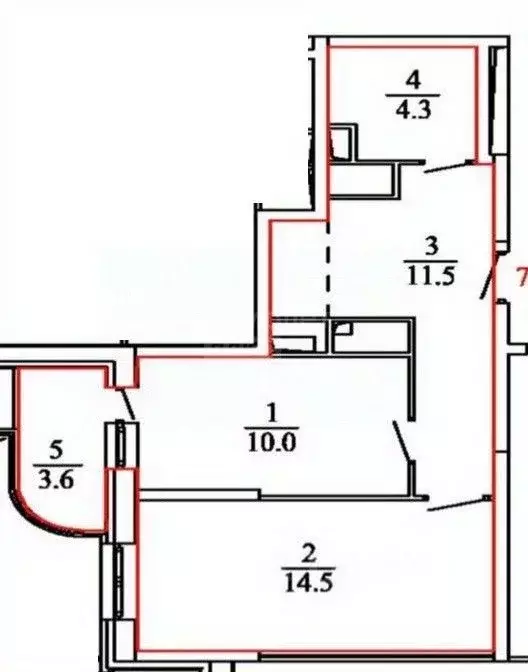 2-к кв. Московская область, Балашиха ул. Демин луг, 6/5 (40.3 м) - Фото 2