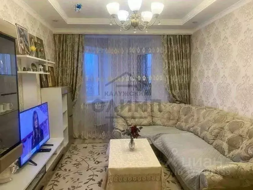 3-к кв. Калужская область, Калуга ул. Калужского Ополчения, 3к1 (74.4 ... - Фото 1