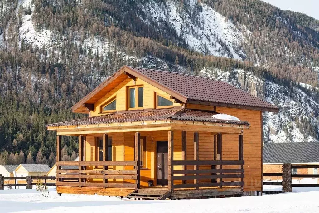 Дом в Алтай, Улаганский район, с. Акташ ул. Юбилейная, 31 (54 м) - Фото 0