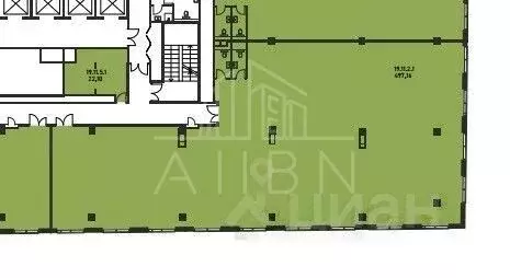 Офис в Москва Полесский проезд, 16 (497 м) - Фото 2