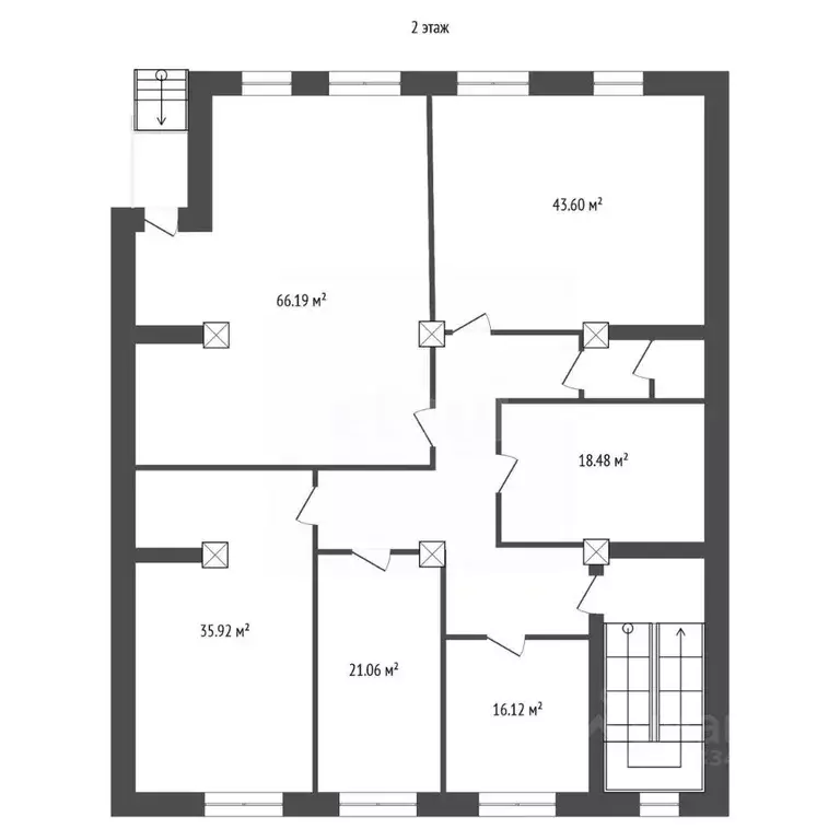 Помещение свободного назначения в Тюменская область, Тюмень ул. ... - Фото 2