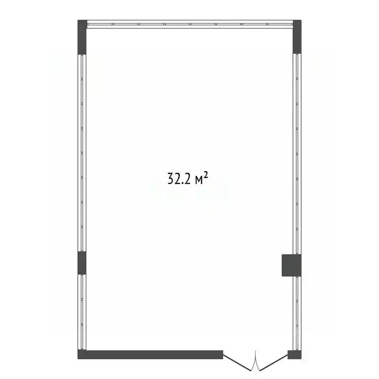 Торговая площадь в Красноярский край, Красноярск ул. Весны, 26 (32 м) - Фото 2