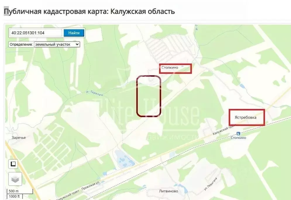 Участок в Калужская область, Ферзиковский муниципальный округ, ... - Фото 2