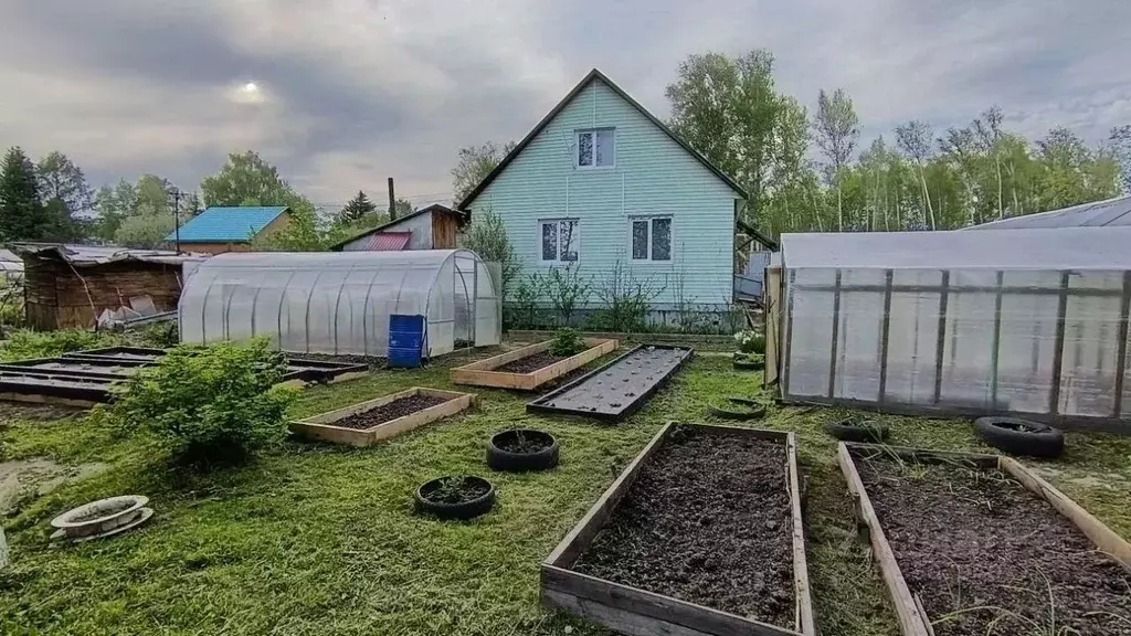 Дом в Новосибирская область, Новосибирск Золотая Горка СНТ, аллея 000 ... - Фото 1