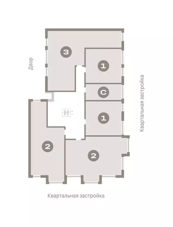 2-комнатная квартира: Тюмень, Мысовская улица, 26к1 (76.84 м) - Фото 0