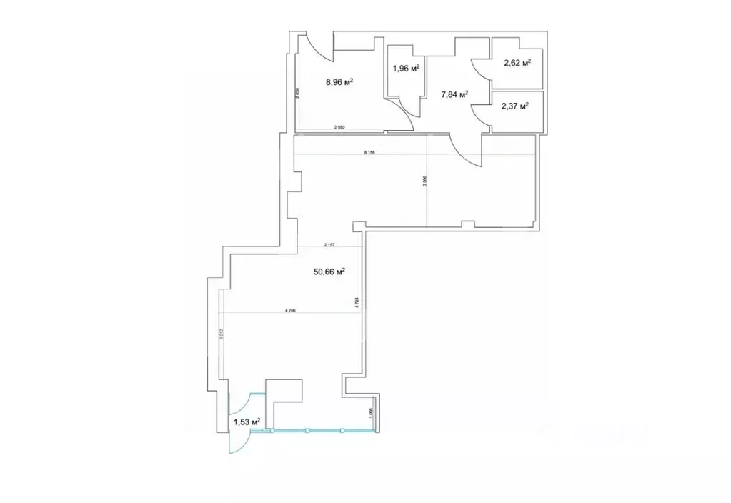 Помещение свободного назначения в Москва просп. Андропова, 30 (76 м) - Фото 2