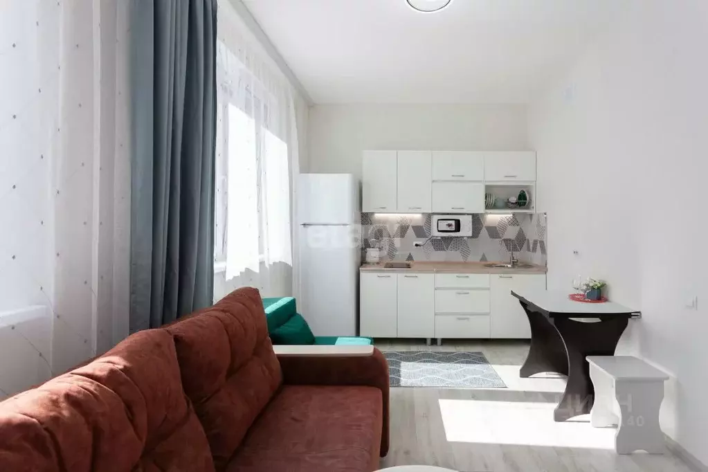 Студия Тюменская область, Тюмень Ставропольская ул., 95 (24.6 м) - Фото 1