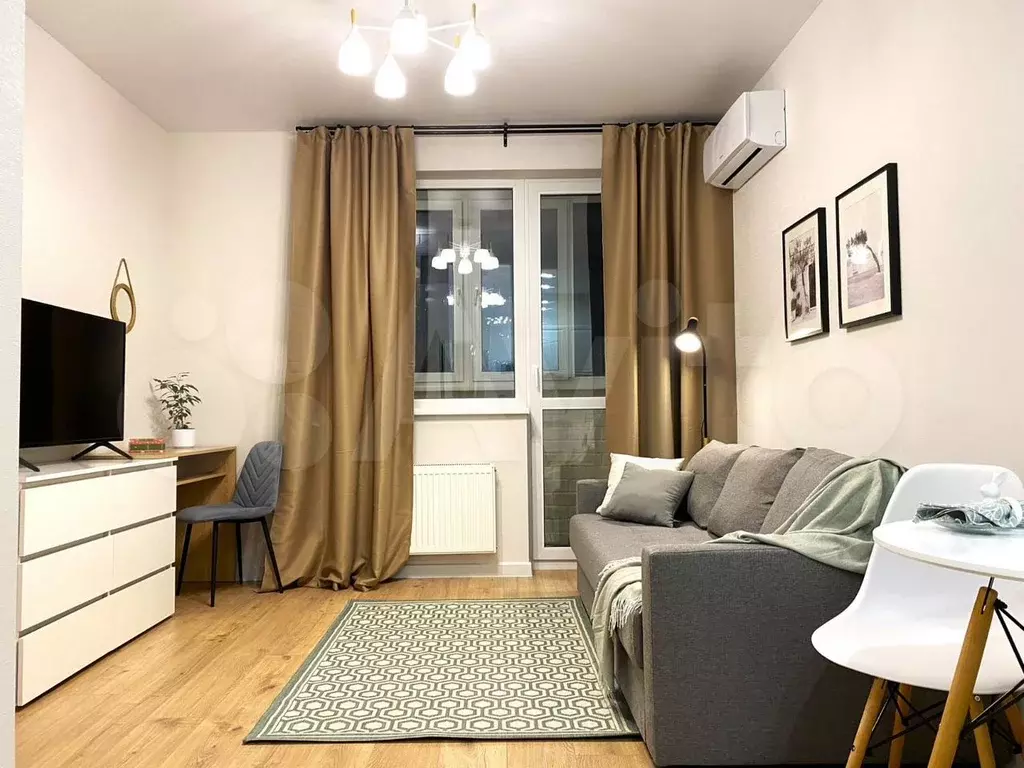 Квартира-студия, 27 м, 9/24 эт. - Фото 1